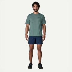 Patagonia Cap Cool Daily Shirt Boardshort Logo Blue Sage Light Blue Sage X-Dye