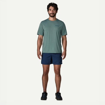 Patagonia Cap Cool Daily Shirt Boardshort Logo Blue Sage Light Blue Sage X-Dye