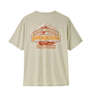 Patagonia Cap Cool Daily Shirt Great Waves Dyno White