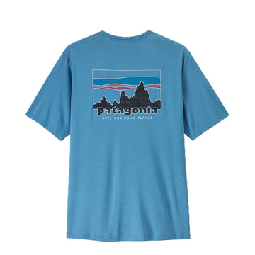Patagonia Cap Cool Daily Shirt '73 Skyline Shore Blue Light Shore Blue X-Dye