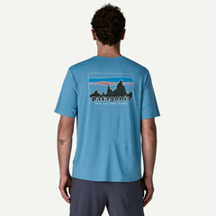 Patagonia Cap Cool Daily Shirt '73 Skyline Shore Blue Light Shore Blue X-Dye