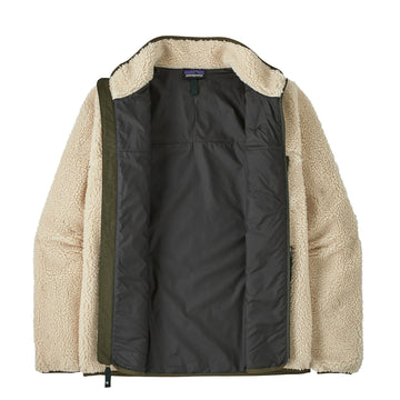 Patagonia Classic Retro-X Fleece Jacket Dark Natural w/Basin Green