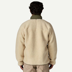 Patagonia Classic Retro-X Fleece Jacket Dark Natural w/Basin Green - Parasol Store