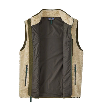 Patagonia Classic Retro-X Vest Dark Natural / Basin Green - Parasol Store