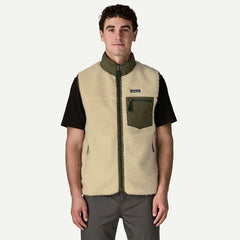 Patagonia Classic Retro-X Vest Dark Natural / Basin Green - Parasol Store