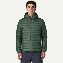 Patagonia Down Sweater Hoody Jacket Treeline Green