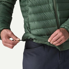 Patagonia Down Sweater Hoody Jacket Treeline Green