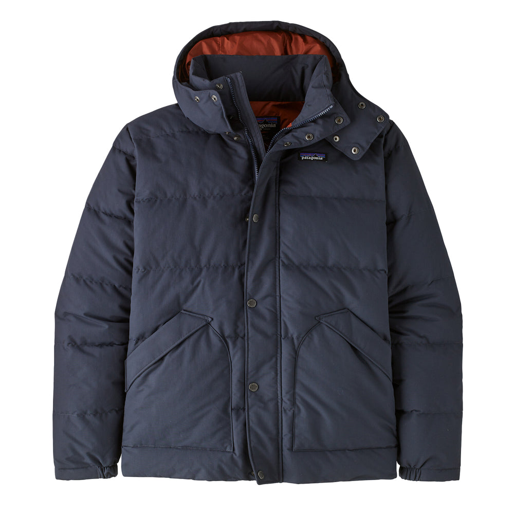 Patagonia Downdrift Jacket Smolder Blue / Burnished Red - Parasol Store