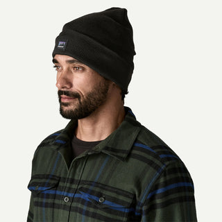 Patagonia Everyday Beanie Black - Parasol Store