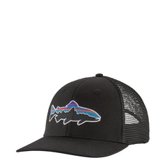 Patagonia Fitz Roy Trout Trucker Hat Black
