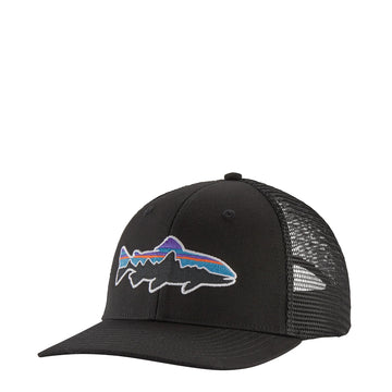 Patagonia Fitz Roy Trout Trucker Hat Black