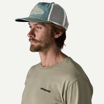 Patagonia Fly Catcher Hat Fitz Roy Trout Blue Sage