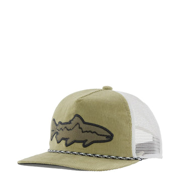 Patagonia Fly Catcher Hat Fitz Roy Trout Weathered Stone