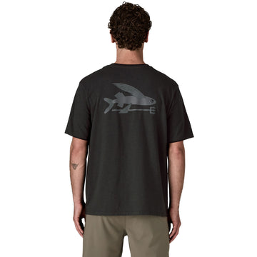 Patagonia Flying Fish Responsibili-Tee Ink Black