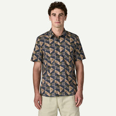 Patagonia Go To Shirt Jaguar Geo Dolomite Blue