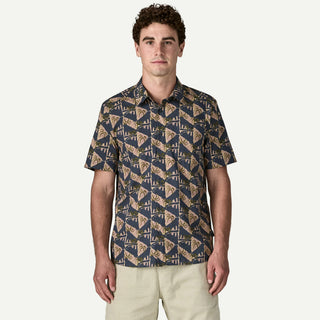 Patagonia Go To Shirt Jaguar Geo Dolomite Blue