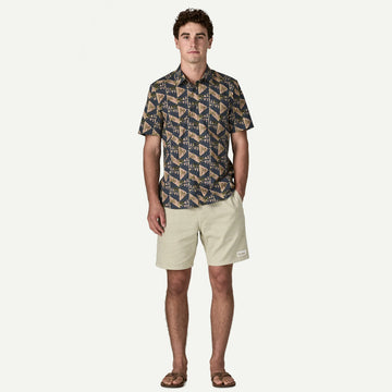 Patagonia Go To Shirt Jaguar Geo Dolomite Blue