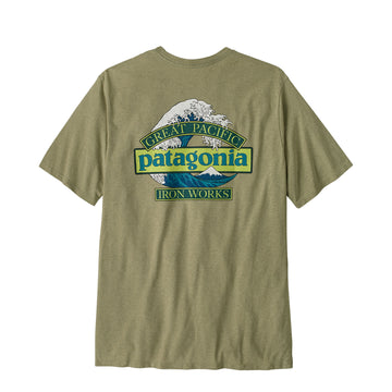 Patagonia Great Waves Responsibili-Tee Gumtree Green