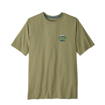 Patagonia Great Waves Responsibili-Tee Gumtree Green