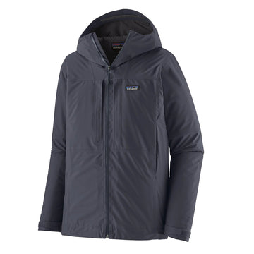 Patagonia Insulated Boulder Fork Rain Jacket Smolder Blue