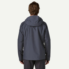 Patagonia Insulated Boulder Fork Rain Jacket Smolder Blue