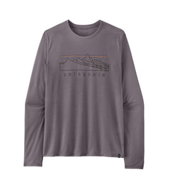 Patagonia L/S Capilene Cool Trail Shirt Stratapeaks May Grey