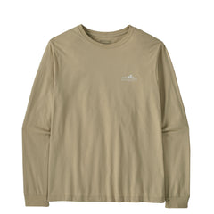 Patagonia L/S Fitz Roy Foothills T-Shirt Weathered Stone