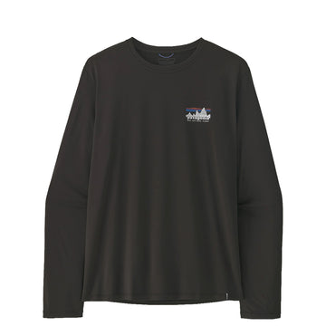 Patagonia L/S Cap Cool Daily Shirt '73 Skyline Black