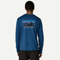 Patagonia L/S Cap Cool Daily Shirt '73 Skyline Black