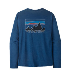 Patagonia L/S Cap Cool Daily Shirt '73 Skyline Clement Blue Light Clement Blue X-Dye