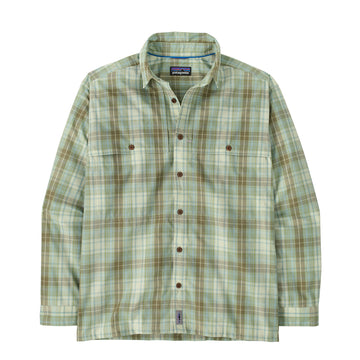 Patagonia L/S Island Hopper Shirt Longshore / Lichen Green