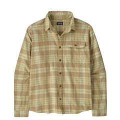 Patagonia L/S LW Fjord Flannel Shirt Builder Weathered Stone