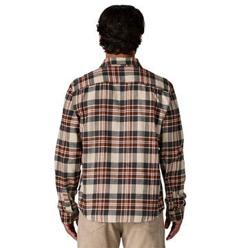 Patagonia L/S Lightweight Fjord Flannel Shirt Paw Dried Vanilla - Parasol Store