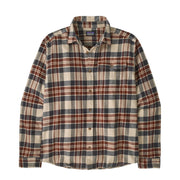 Patagonia L/S Lightweight Fjord Flannel Shirt Paw Dried Vanilla - Parasol Store