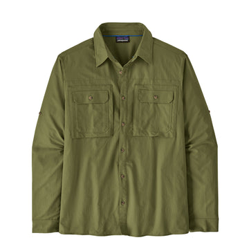 Patagonia L/S Self Guided Sun Shirt Caper Green