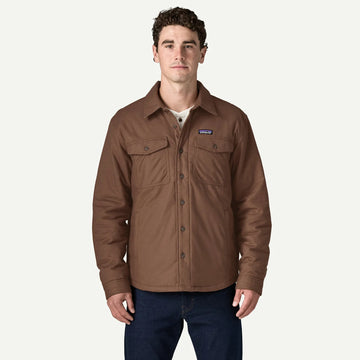 Patagonia Lightweight Insulated Fjord Flannel Shirt Berm Brown