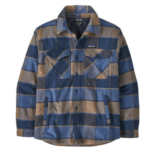 Patagonia Lightweight Insulated Fjord Flannel Shirt William / Smolder Blue - Parasol Store