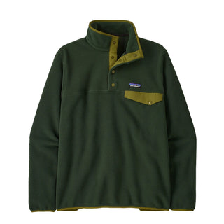 Patagonia Lightweight Synchilla Snap-T Fleece Pullover Old Growth Green