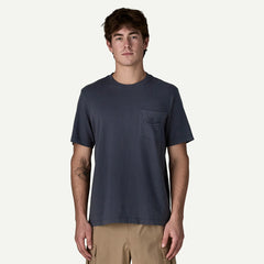 Patagonia MW '95 Oval Logo Pocket Tee Black