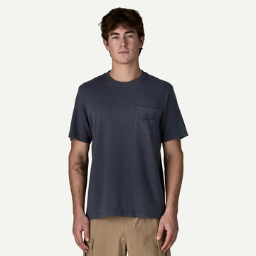 Patagonia MW '95 Oval Logo Pocket Tee Black