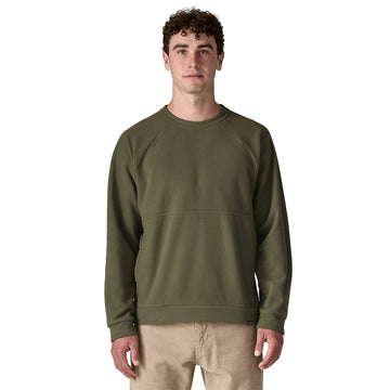 Patagonia Micro D Fleece Crewneck Basin Green - Parasol Store