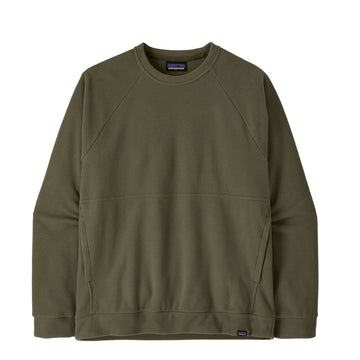 Patagonia Micro D Fleece Crewneck Basin Green - Parasol Store