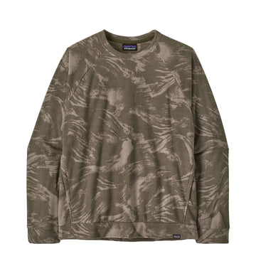 Patagonia Micro D Fleece Crewneck Polar Breeze / Basin Green