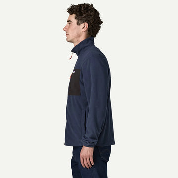 Patagonia Micro D Fleece Patch Pocket Jacket Black