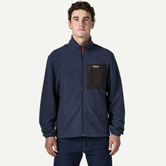 Patagonia Micro D Fleece Patch Pocket Jacket Black