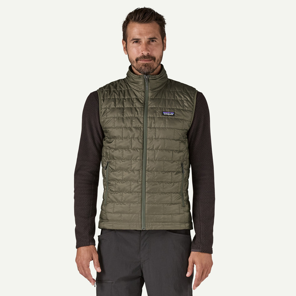 Patagonia Nano Puff Vest Basin Green / Tent Green - Parasol Store