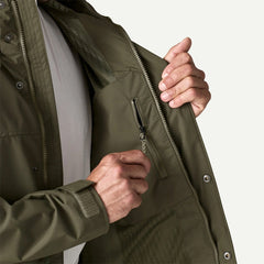 Patagonia Outdoor Everyday Rain Jacket Basin Green - Parasol Store