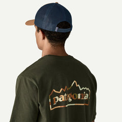 Patagonia P-6 Logo LoPro Trucker Hat Talon Gold - Parasol Store