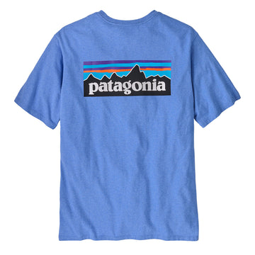 Patagonia P-6 Logo Responsibili-Tee Abundant Blue - Parasol Store