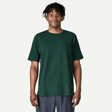 Patagonia P-6 Logo Responsibili-Tee Cascade Green - Parasol Store